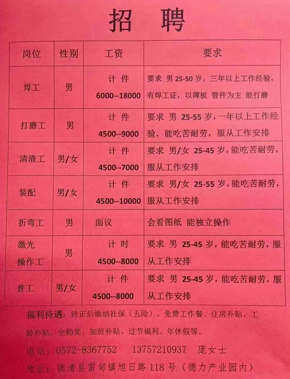 迁安最新招工信息及相关论述概述